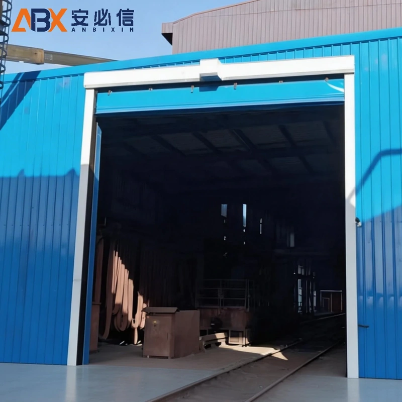 广安市PVC堆积门
